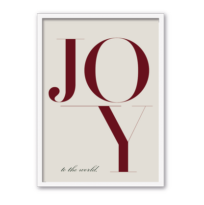 JOY to the world Weihnachtsbild zum digitalen Download Weihnachtsmotiv